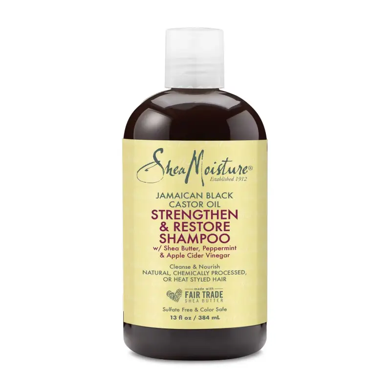 Jamaican Black Castor Oil Strengthen & Restore Shampoo - Shampoo riparatore,Capelli danneggiati
