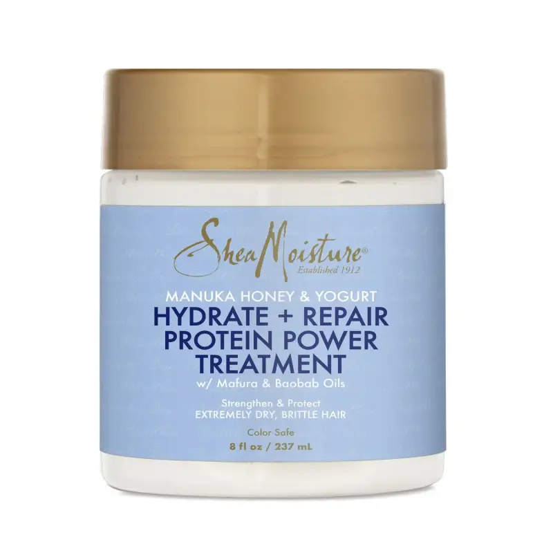 Manuka Honey & Yogurt Hydrate+Repair Protein Treatment - Maschera capelli secchi,Maschera capelli rovinati,Capelli danneggiati,Capelli