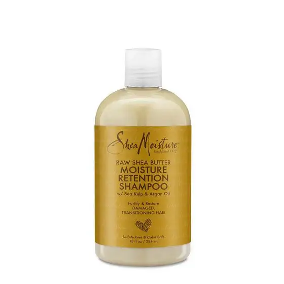 Raw Shea Butter Moisture Retention Shampoo - Shampoo riparatore,Capelli danneggiati
