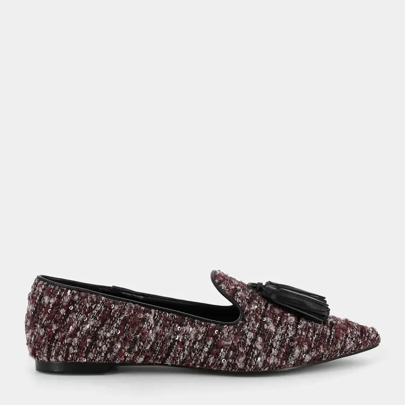 Ballerina Sheen da Donna, bordeaux