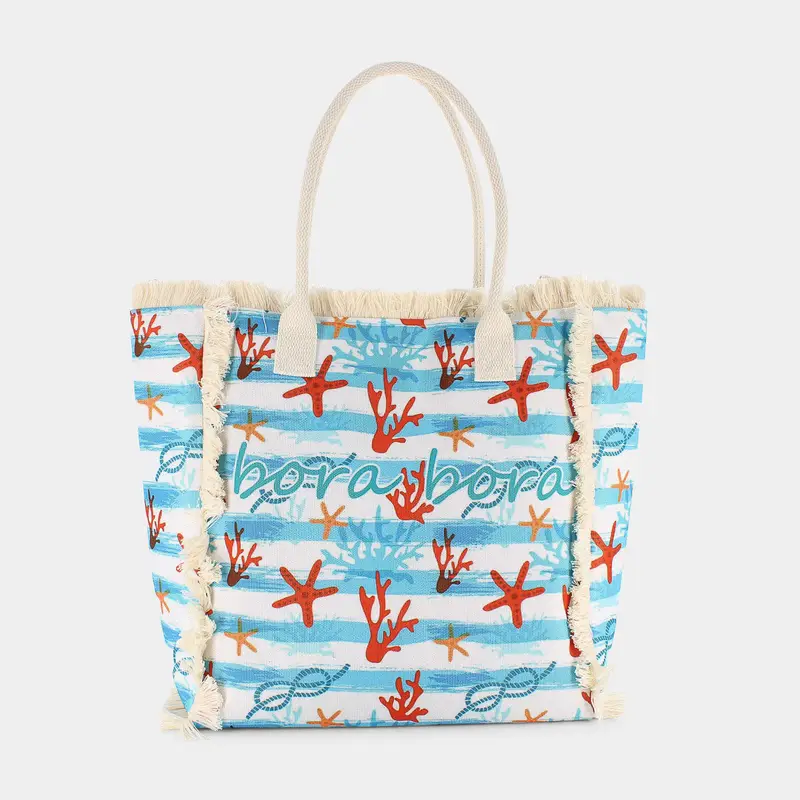 Borsa Mare Sheen da Donna, azzurro