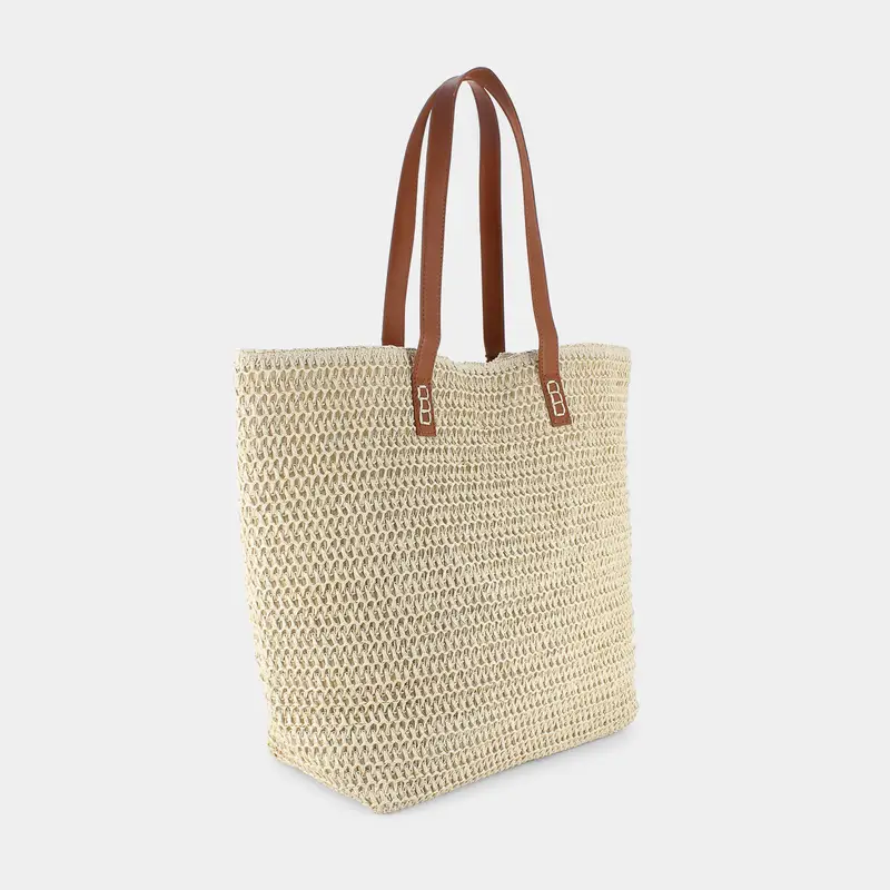 Borsa Mare Sheen da Donna, beige miniatura 2