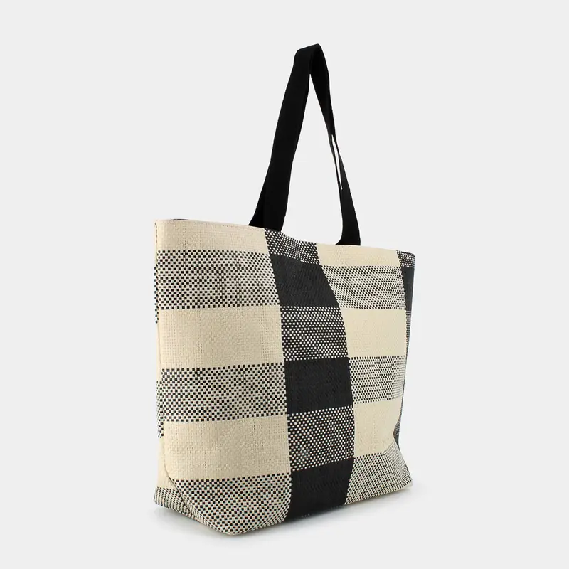 Borsa Mare Sheen da Donna, nero miniatura 2