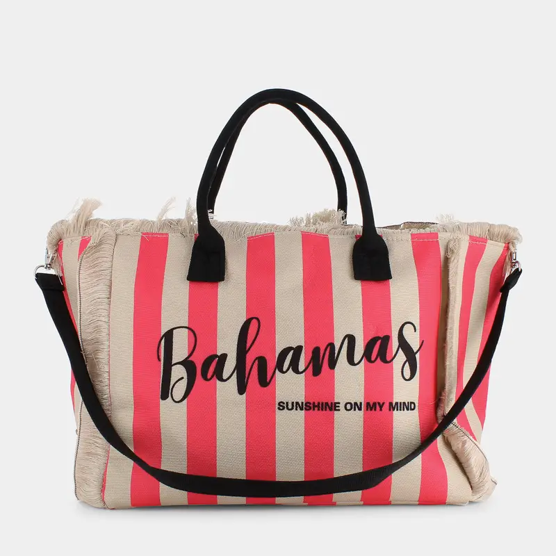 Borsa Mare Sheen da Donna, rosso