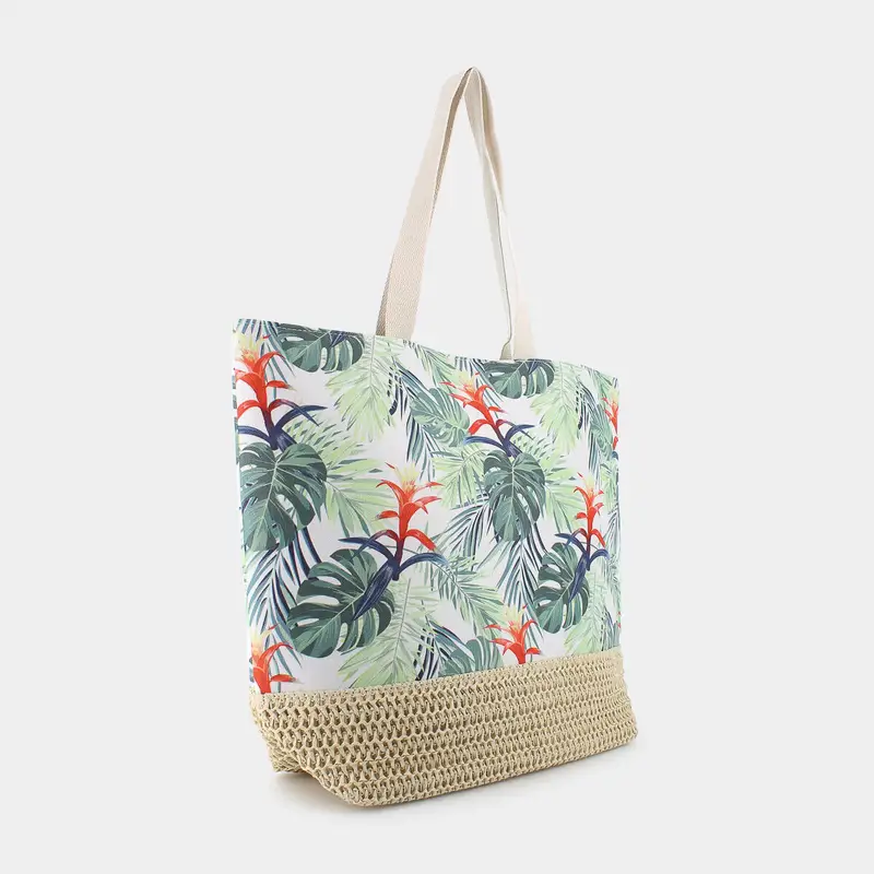 Borsa Mare Sheen da Donna, verde miniatura 2