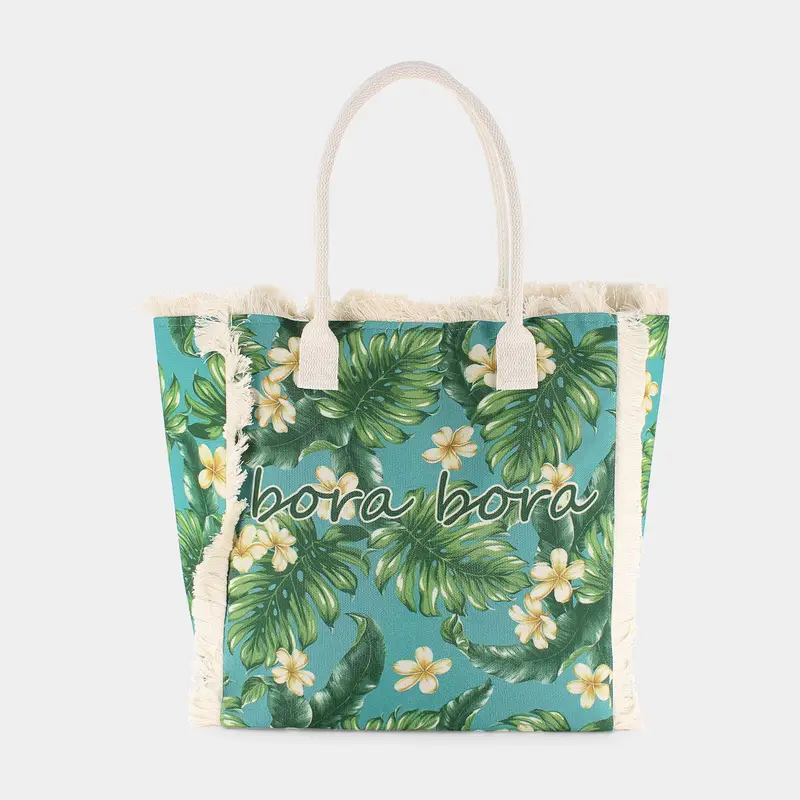 Borsa Mare Sheen da Donna, verde
