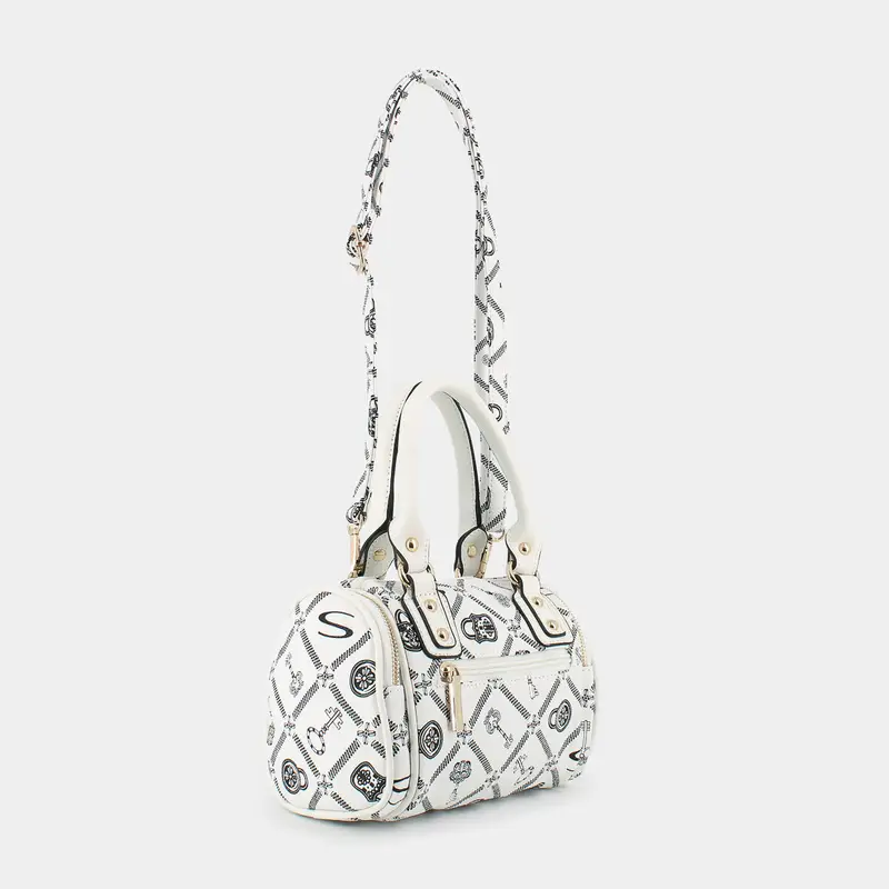 Borse Sheen da Donna, bianco miniatura 2