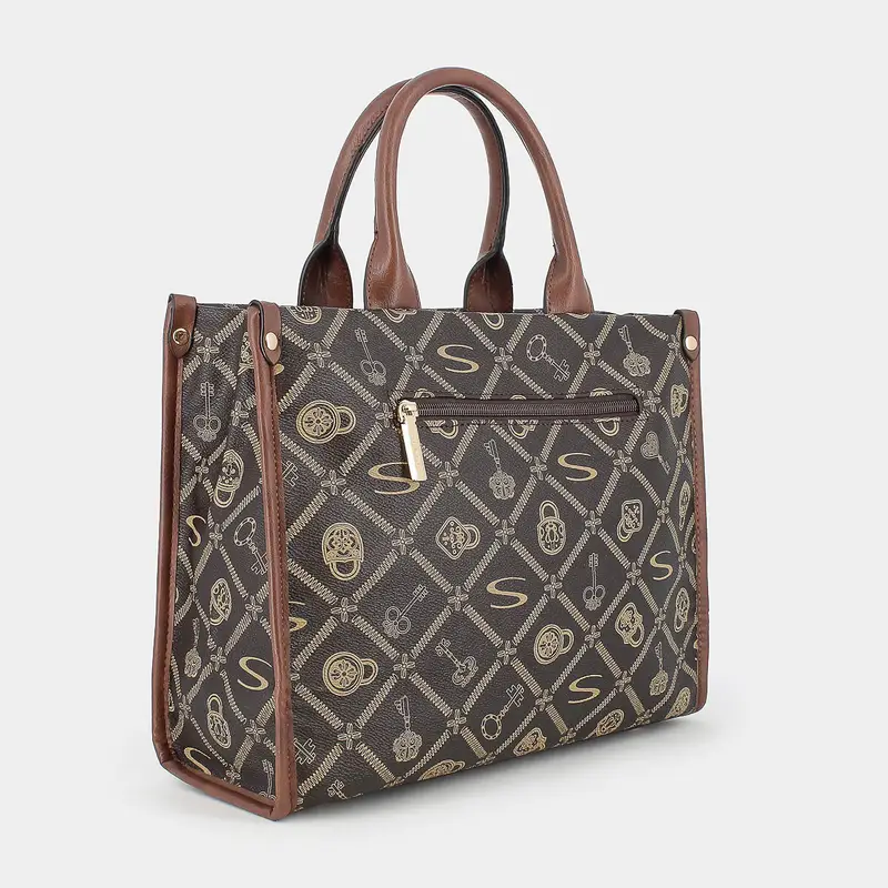 Borse Sheen da Donna, marrone miniatura 2