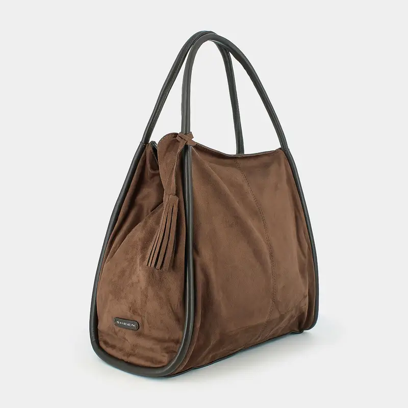 Borse Sheen da Donna, marrone miniatura 2