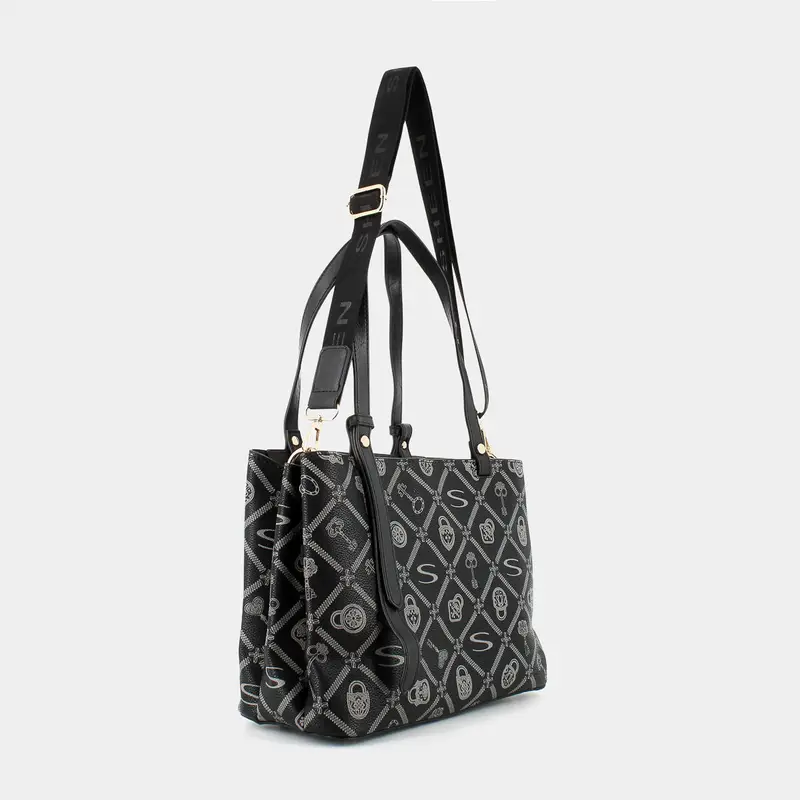 Borse Sheen da Donna, nero miniatura 2