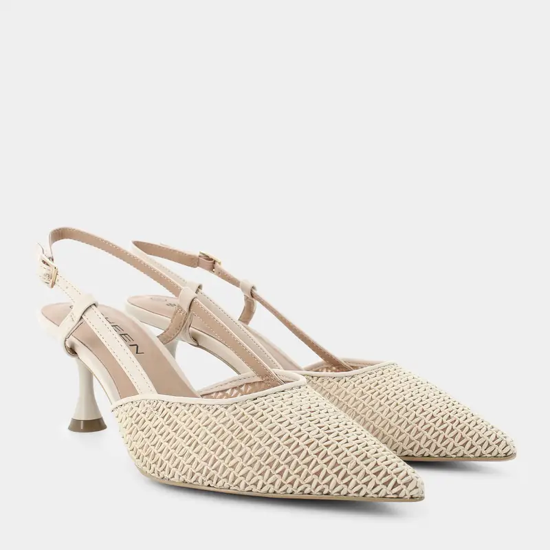 Chanel Sheen da Donna, beige miniatura 2