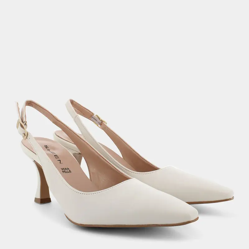 Chanel Sheen da Donna, bianco miniatura 2