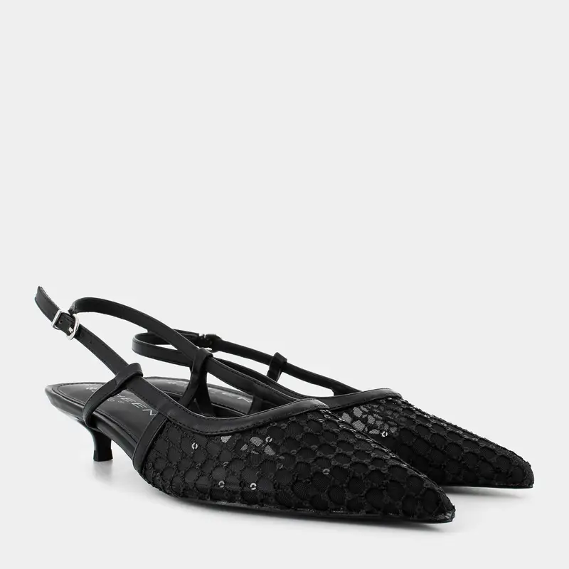 Chanel Sheen da Donna, nero miniatura 2