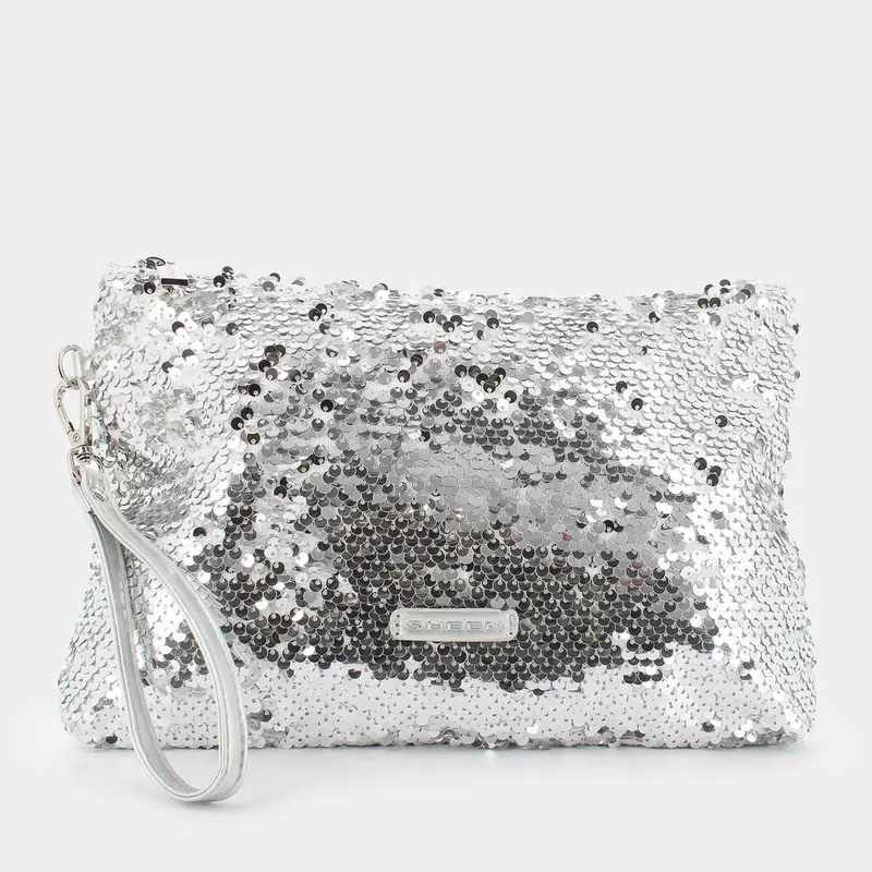 SHEEN Clutch Donna Argento 2963453