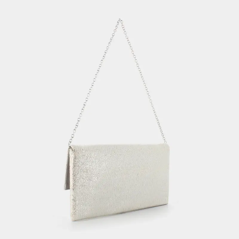 SHEEN Clutch Donna Argento 2963816 miniatura 2