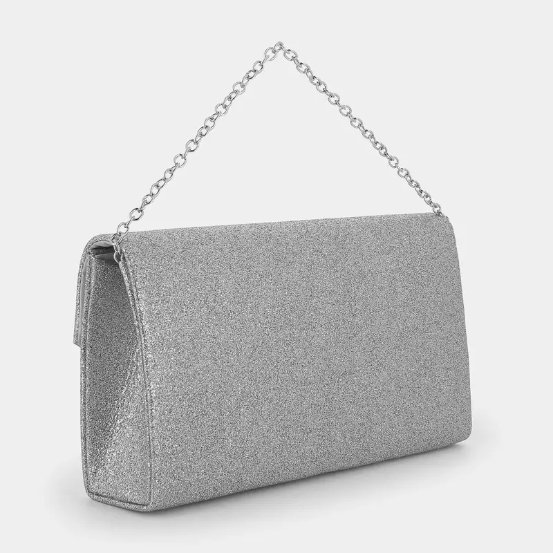 SHEEN Clutch Donna Argento 3502331 miniatura 2