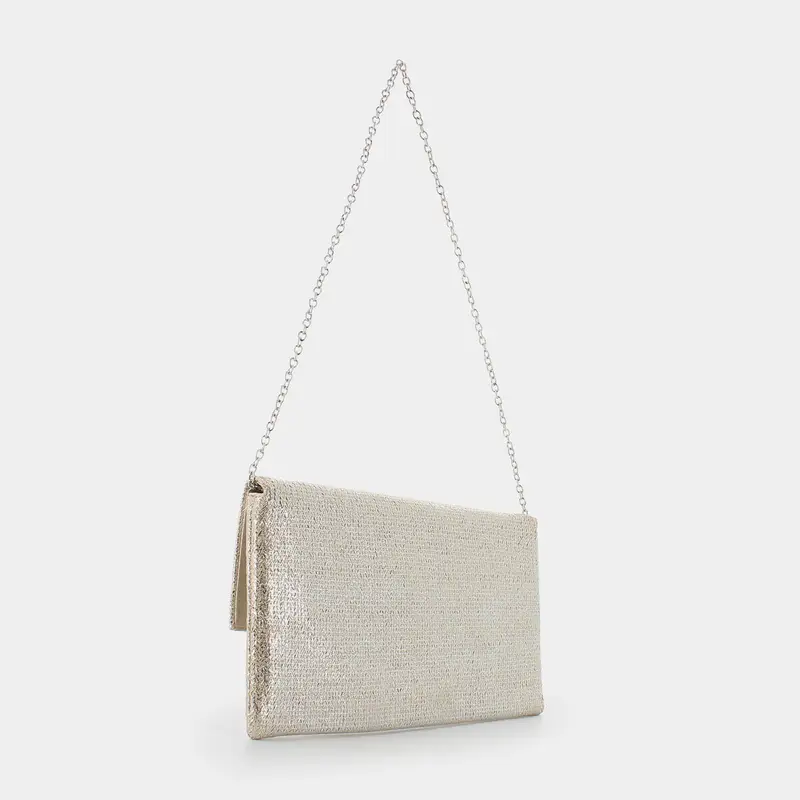 SHEEN Clutch Donna Beige 2963818 miniatura 2