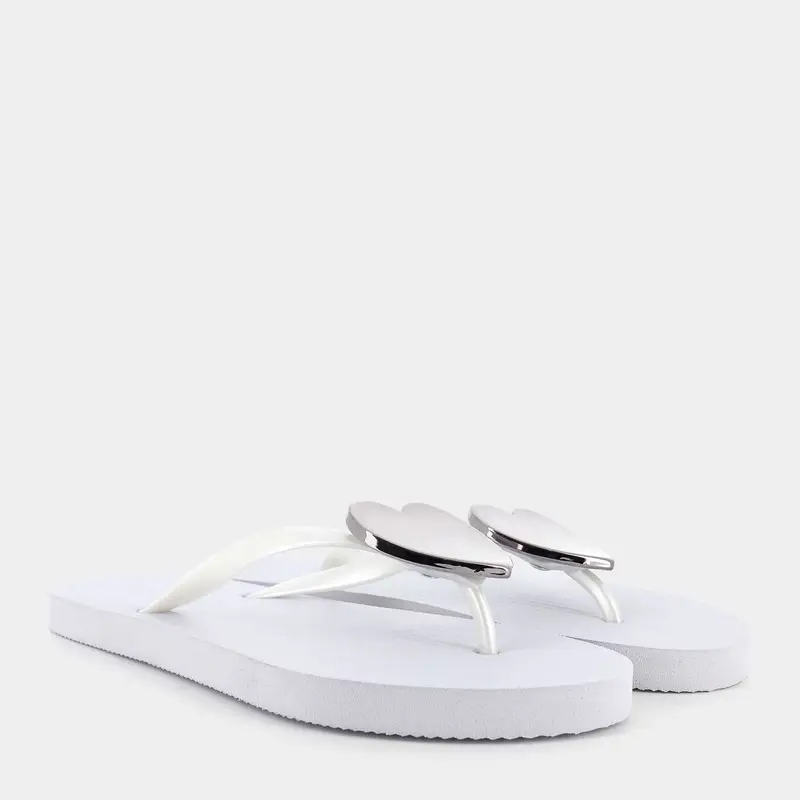 Infradito Sheen da Donna, bianco miniatura 2