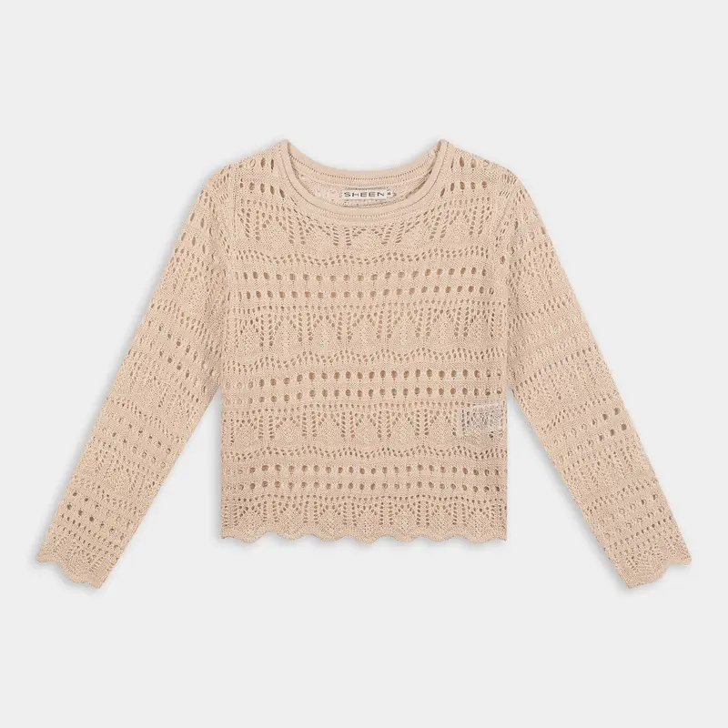 SHEEN Felpe Donna Beige 2501883