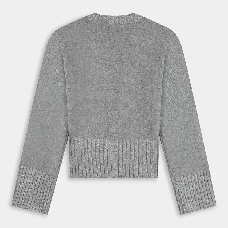 SHEEN Felpe Donna Grigio 3502209 miniatura 2