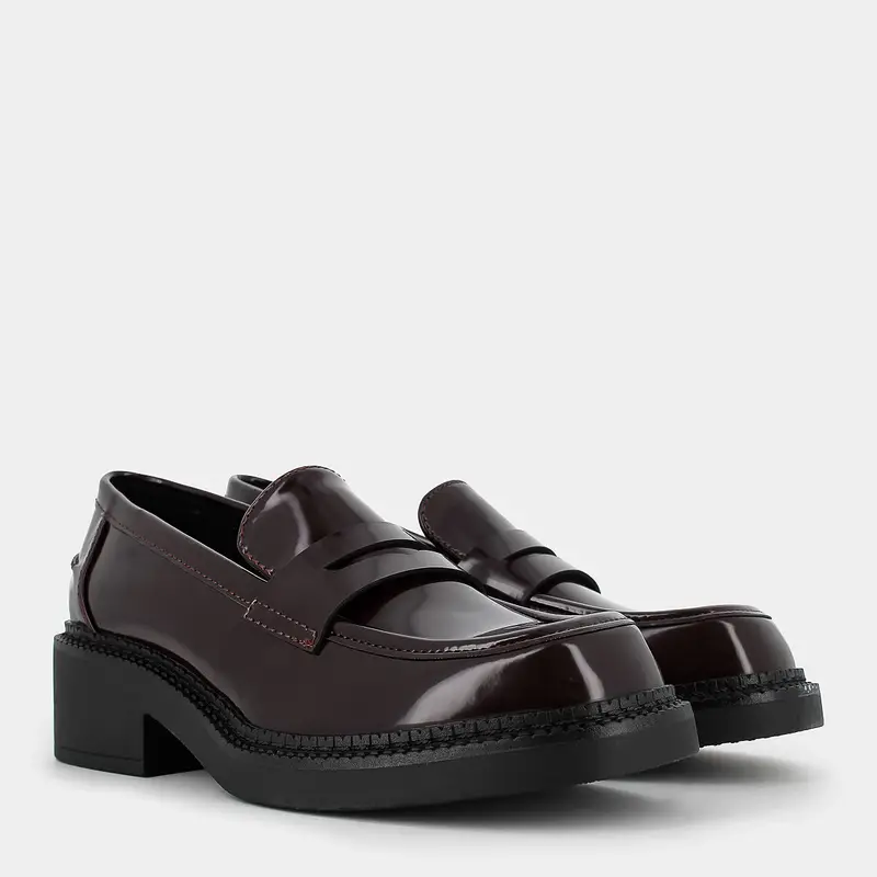 SHEEN Mocassini Donna Bordeaux 3036061 miniatura 2