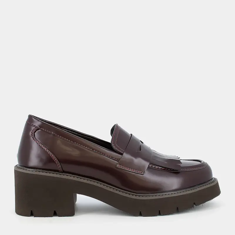 Mocassini Sheen da Donna, bordeaux