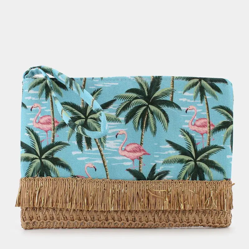 Necessaire Sheen da Donna, azzurro