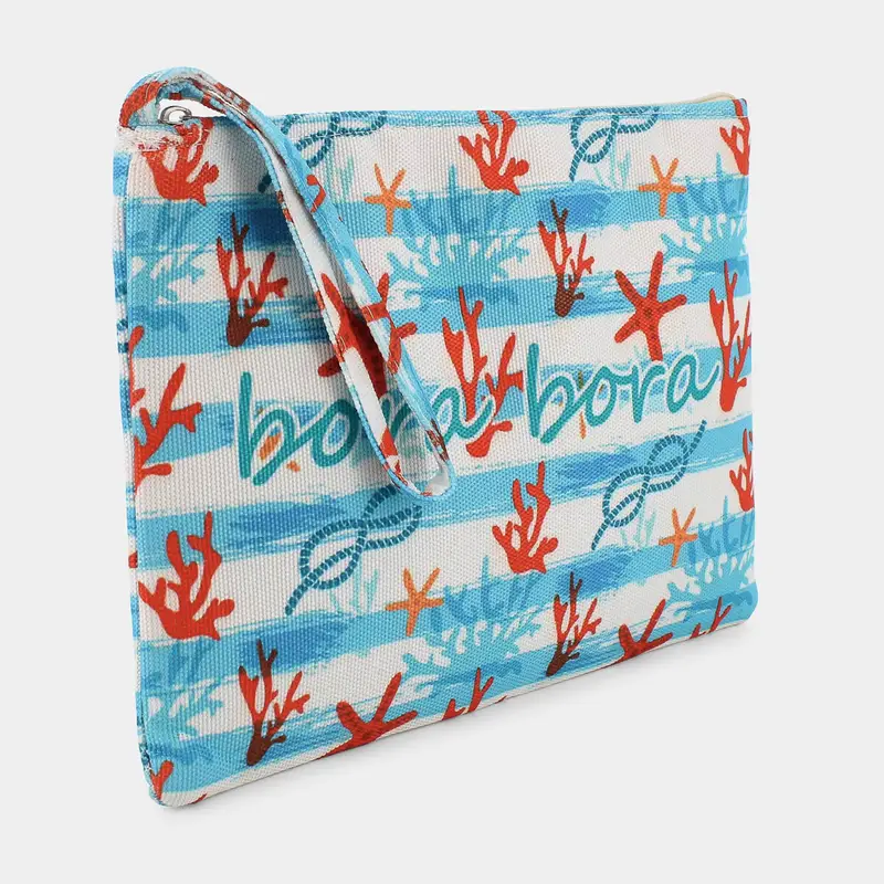 Necessaire Sheen da Donna, azzurro miniatura 2