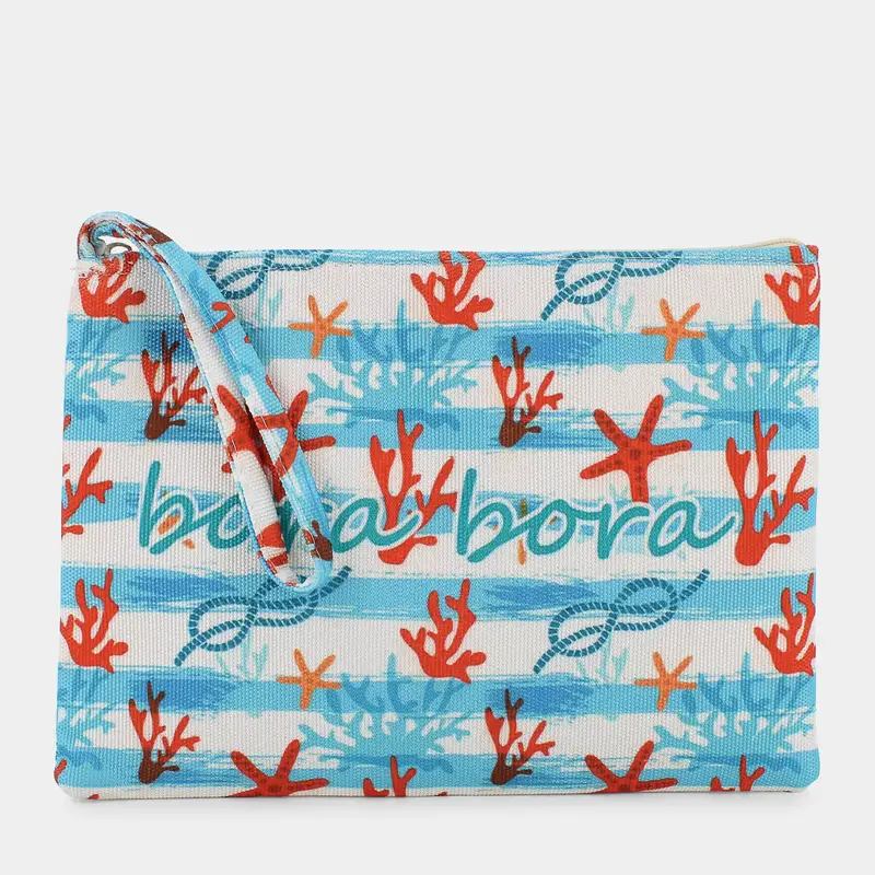 Necessaire Sheen da Donna, azzurro