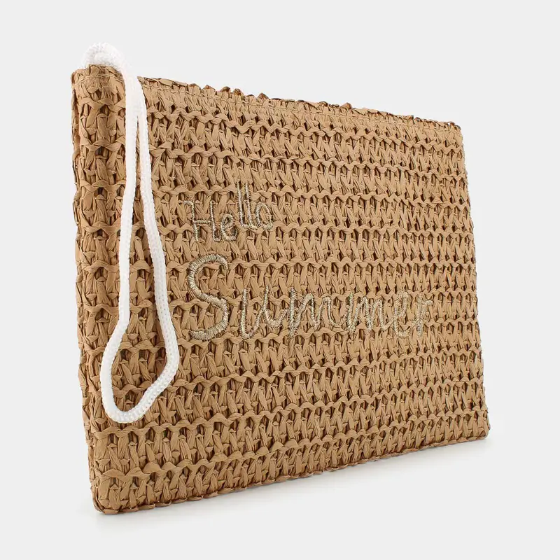 Necessaire Sheen da Donna, beige miniatura 2