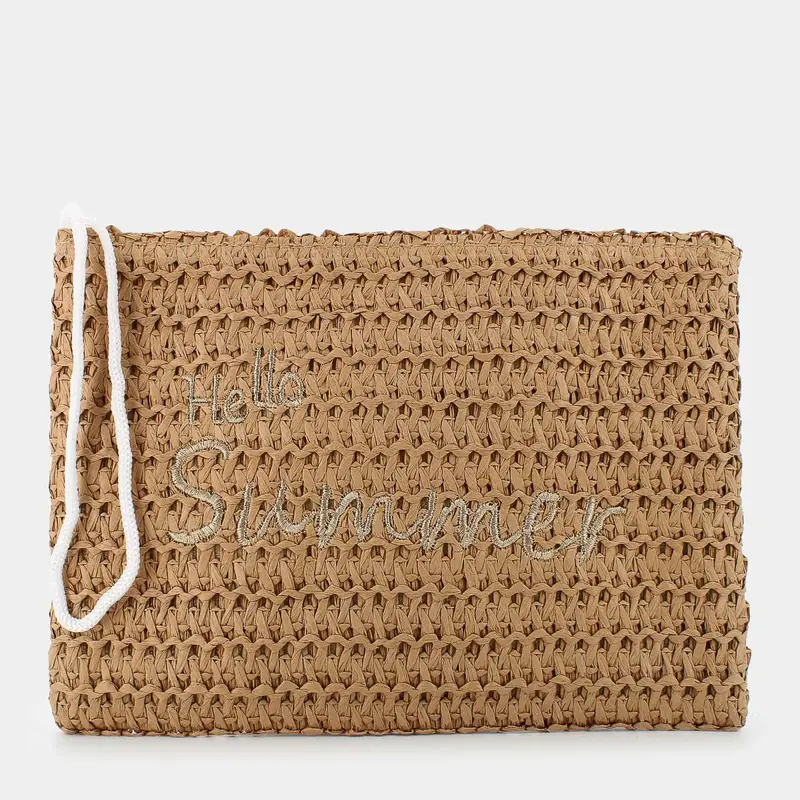 Necessaire Sheen da Donna, beige