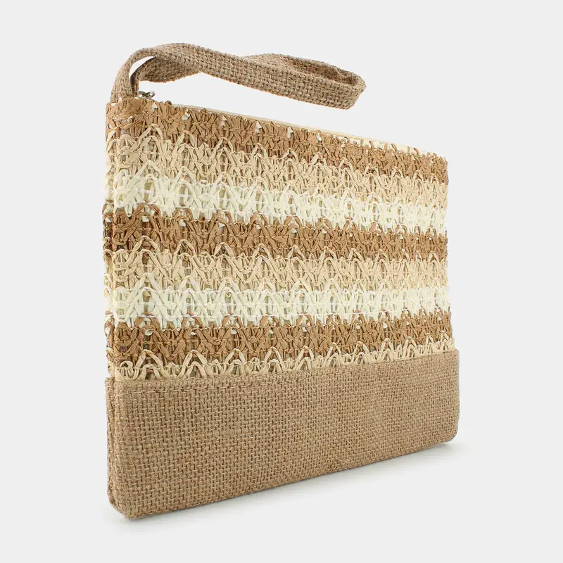 Necessaire Sheen da Donna, beige miniatura 2