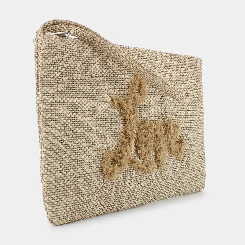 Necessaire Sheen da Donna, beige miniatura 2