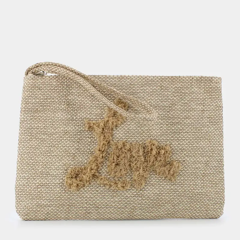 Necessaire Sheen da Donna, beige