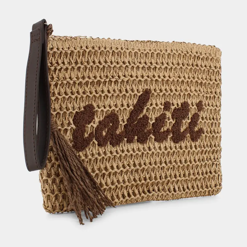 Necessaire Sheen da Donna, beige miniatura 2