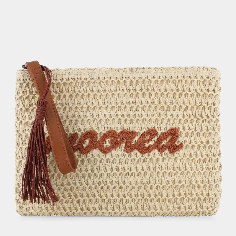 Necessaire Sheen da Donna, beige