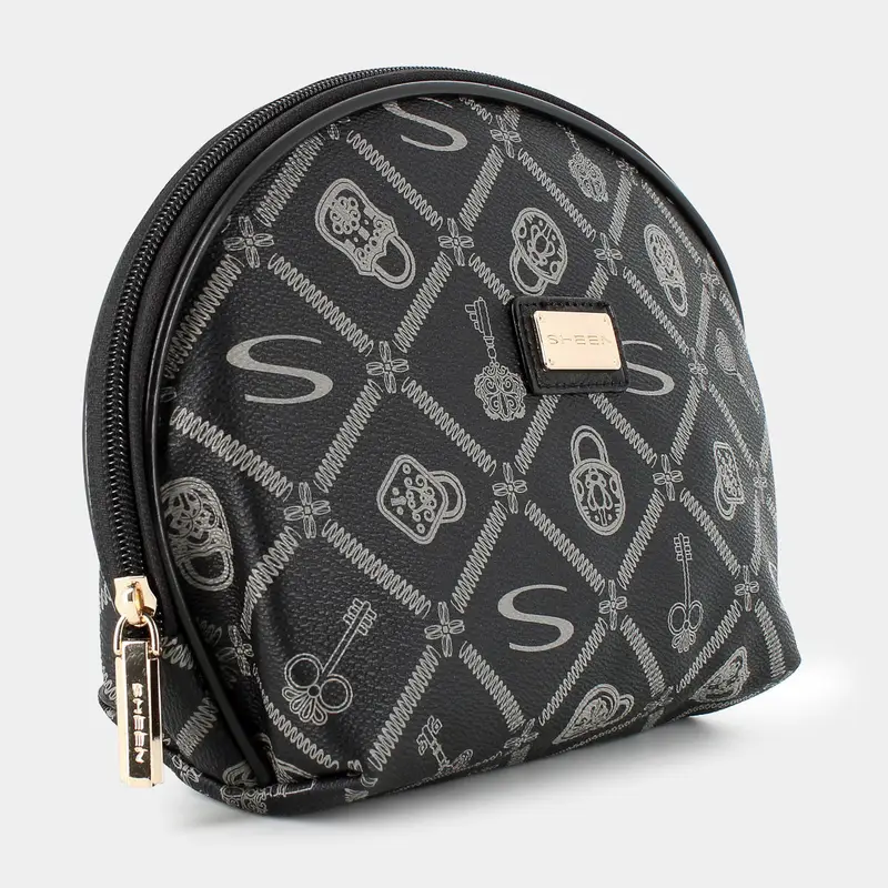 Necessaire Sheen da Donna, nero miniatura 2