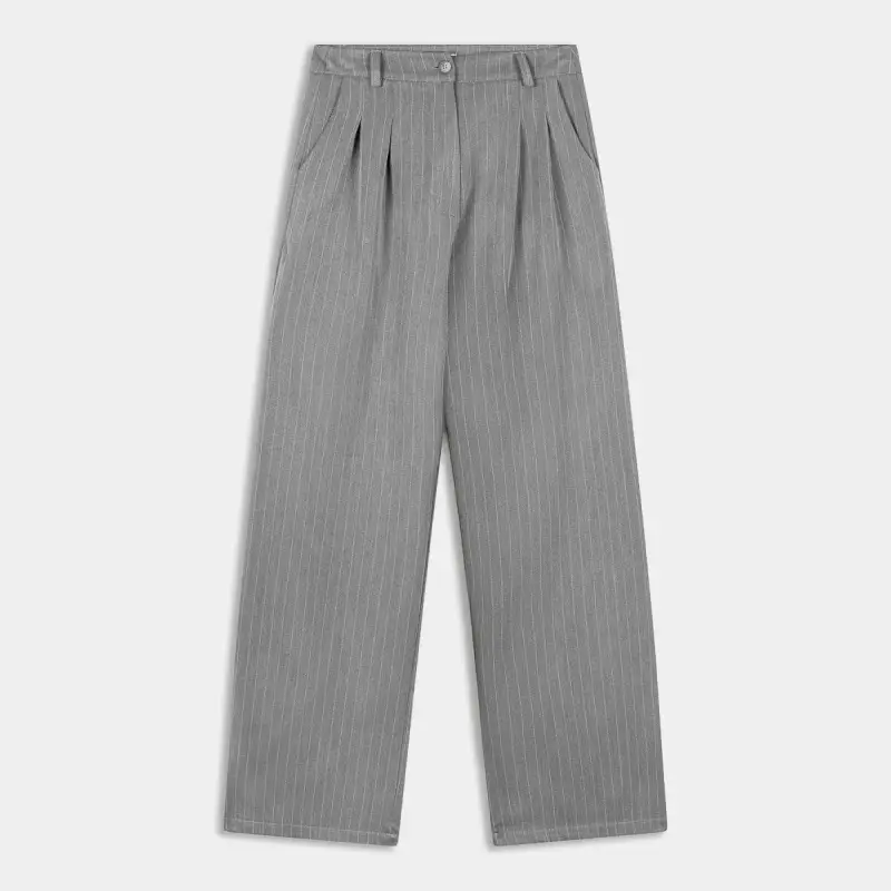 Pantaloni Sheen da Donna, grigio