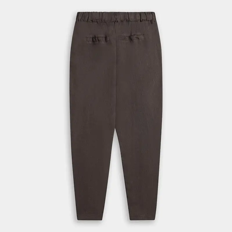 Pantaloni Sheen da Donna, marrone miniatura 2