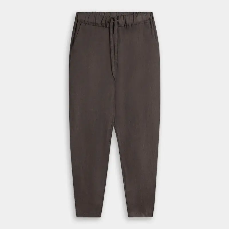 Pantaloni Sheen da Donna, marrone