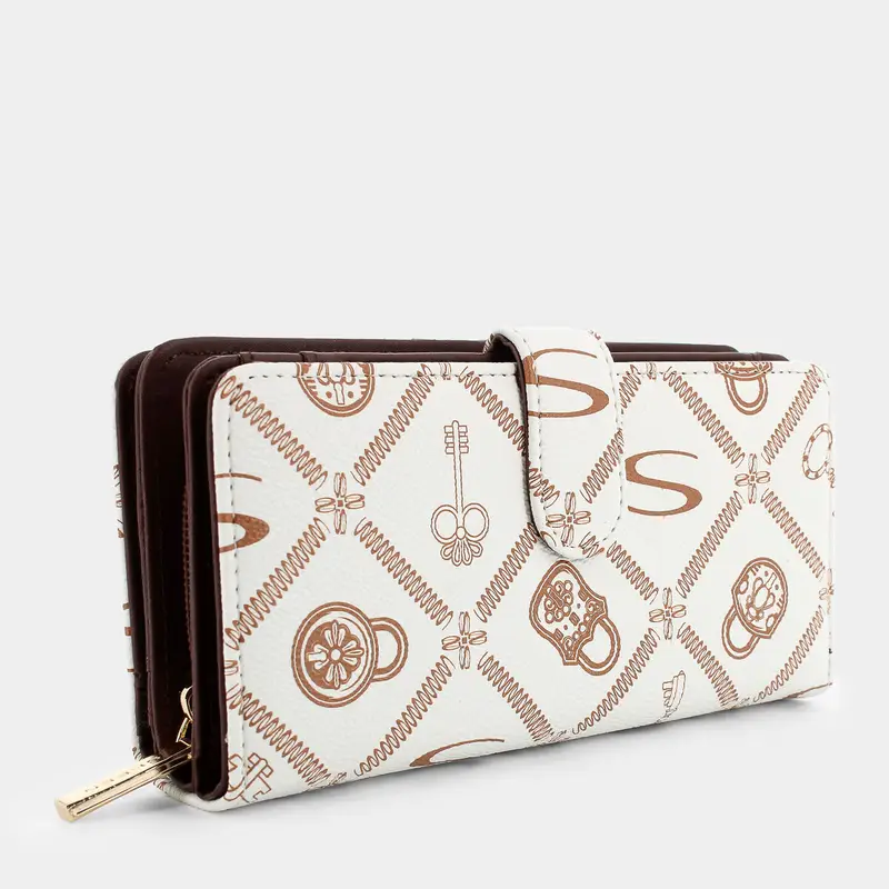 Portafoglio Sheen da Donna, beige miniatura 2