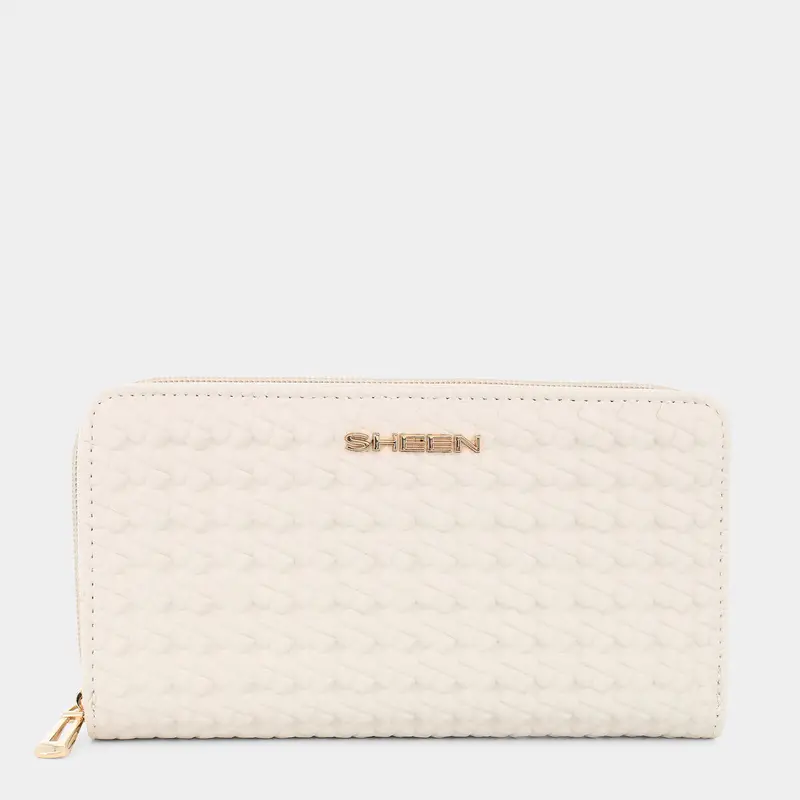 Portafoglio Sheen da Donna, beige