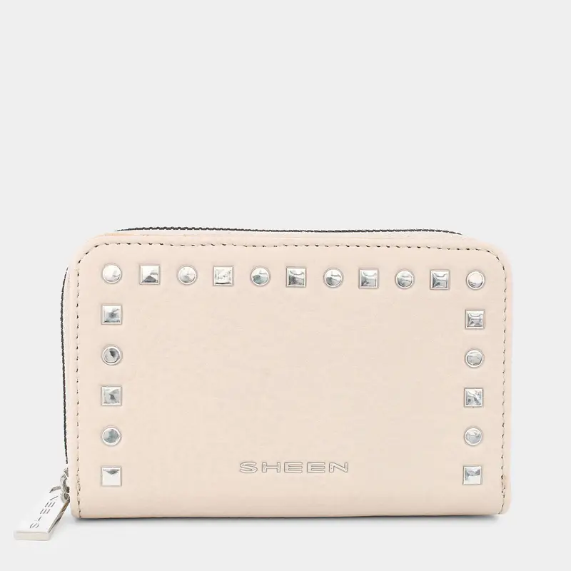 Portafoglio Sheen da Donna, beige