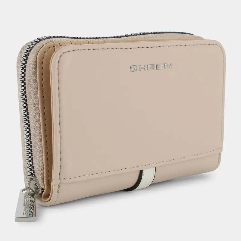 Portafoglio Sheen da Donna, beige miniatura 2