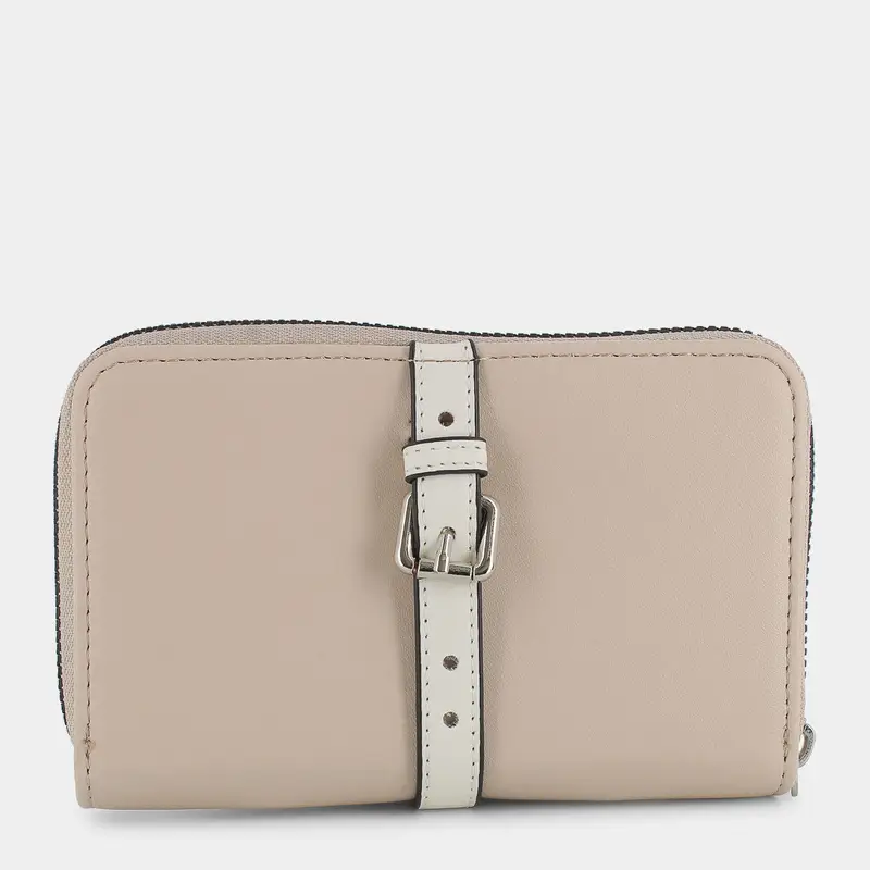 Portafoglio Sheen da Donna, beige