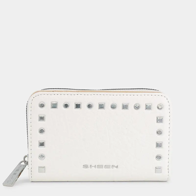 Portafoglio Sheen da Donna, bianco