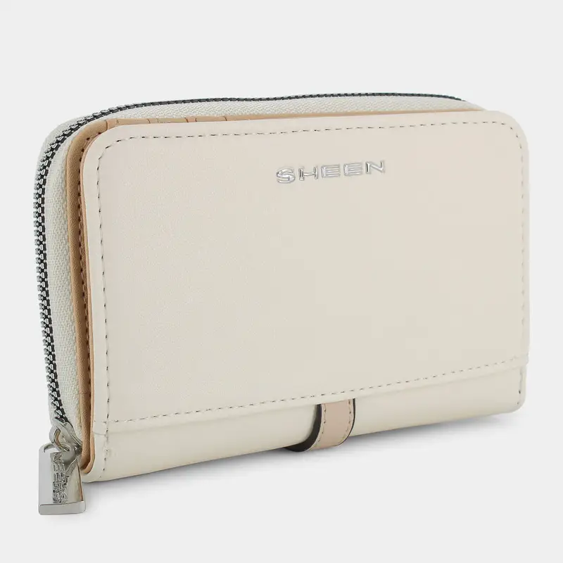Portafoglio Sheen da Donna, bianco miniatura 2