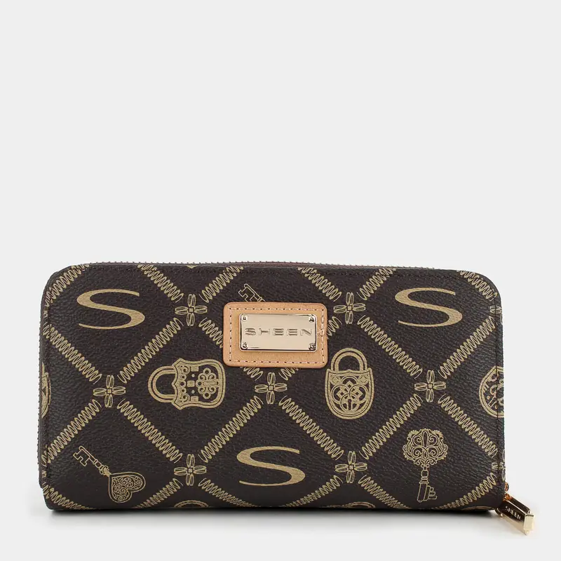 Portafoglio Sheen da Donna, marrone