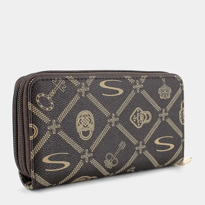 Portafoglio Sheen da Donna, marrone miniatura 2