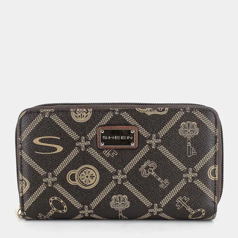 Portafoglio Sheen da Donna, marrone